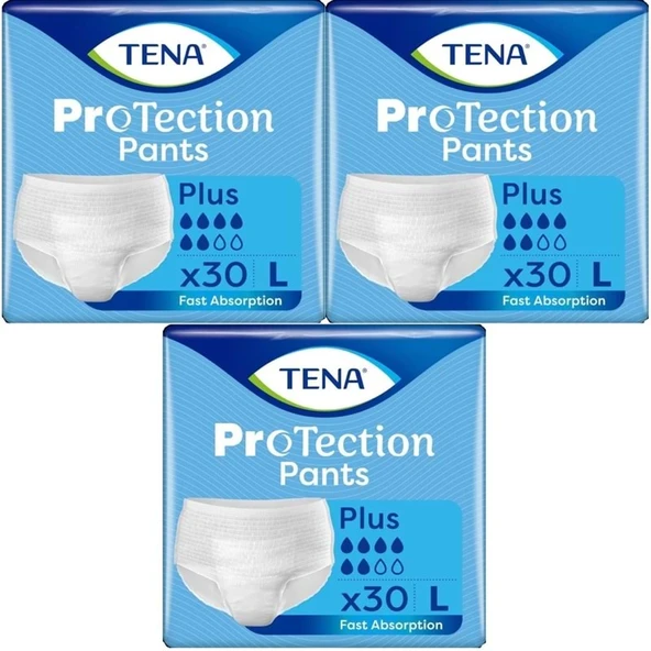 Tena ProTection Pants Plus Emici Külot Yetişkin Bezi L - Büyük - Large 90 Adet ürün görseli 1