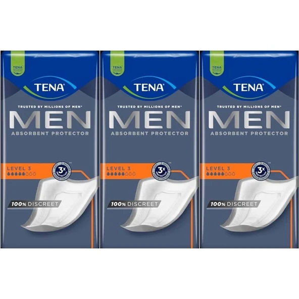 Tena Men Emici Koruma Level 3 Erkek Mesane Pedi 48 Adet ürün görseli 1