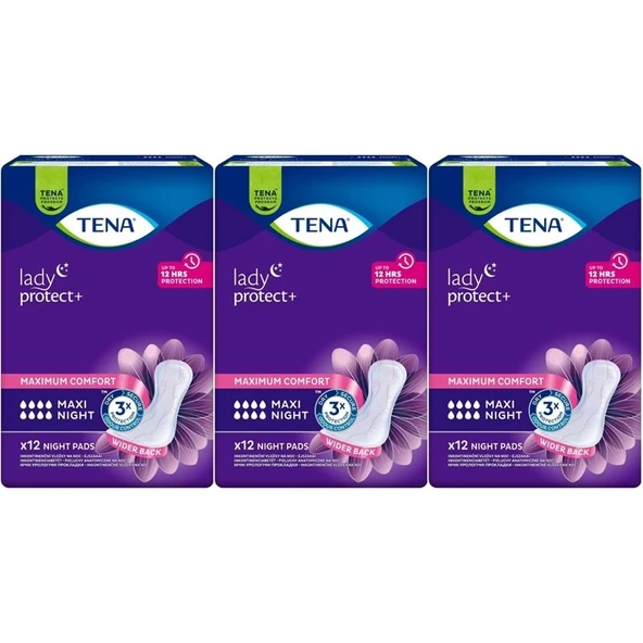 Tena Lady Protect Mesane Pedi Maxi Night Geceye Özel 36 Adet ürün görseli 1