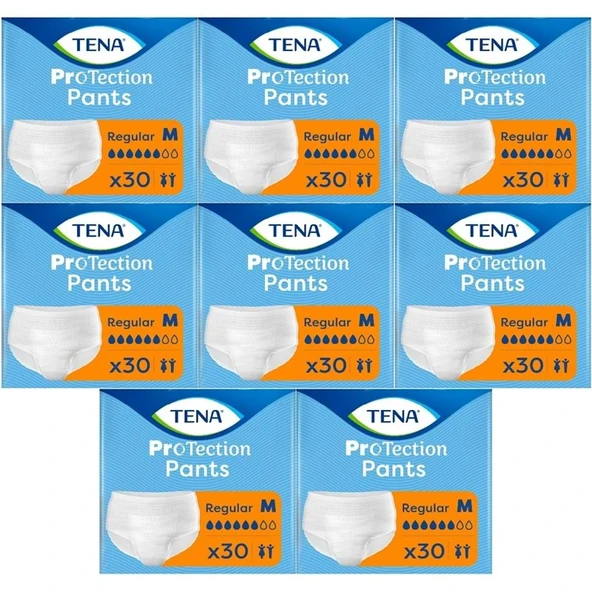 Tena ProTection Pants Regular Emici Külot Yetişkin Bezi M - Orta - Medium 240 Adet ürün görseli 1