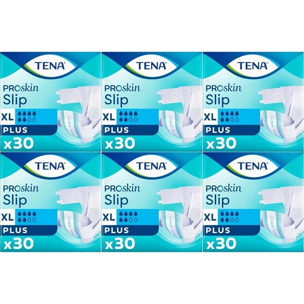 Tena Proskin Slip Plus Bel Bantlı Yetişkin Bezi XL - Ekstra Büyük - Extra Large 180 Adet ürün görseli 1
