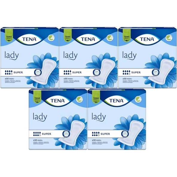 Tena Lady Süper Kadın Mesane Pedi 150 Adet ürün görseli 1