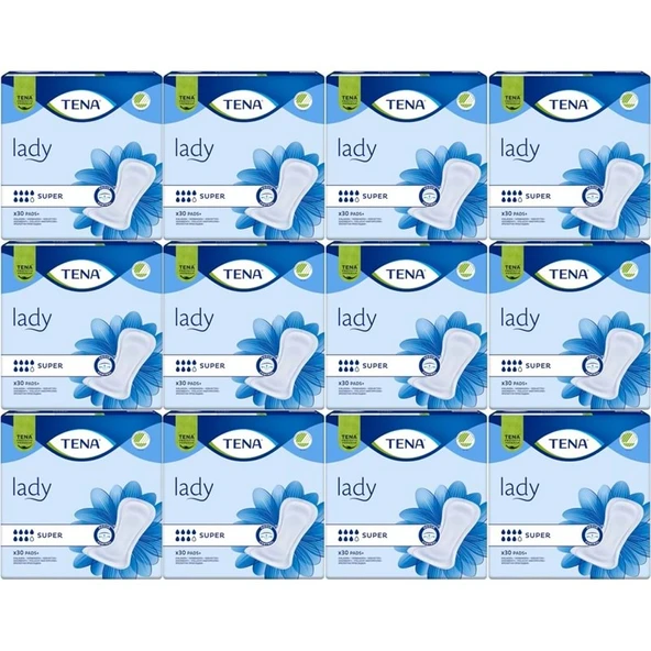 Tena Lady Süper Kadın Mesane Pedi 360 Adet ürün görseli 1