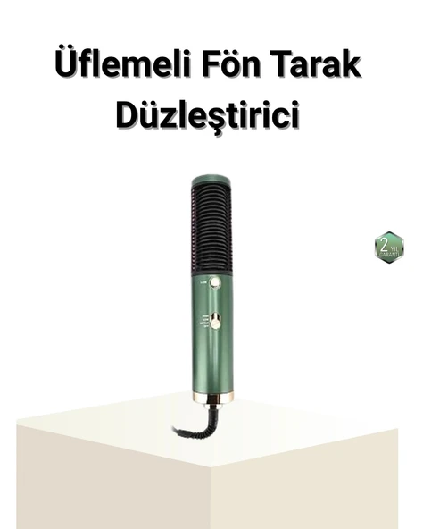 Seramik Plakalı Saç Düzleştirici – 200°C Ayarlanabilir Isı, İyon Teknolojisi ürün görseli 1