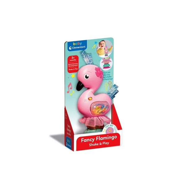 17492 Baby Clementoni - İnteraktif Flamingo Oyuncak ürün görseli 1