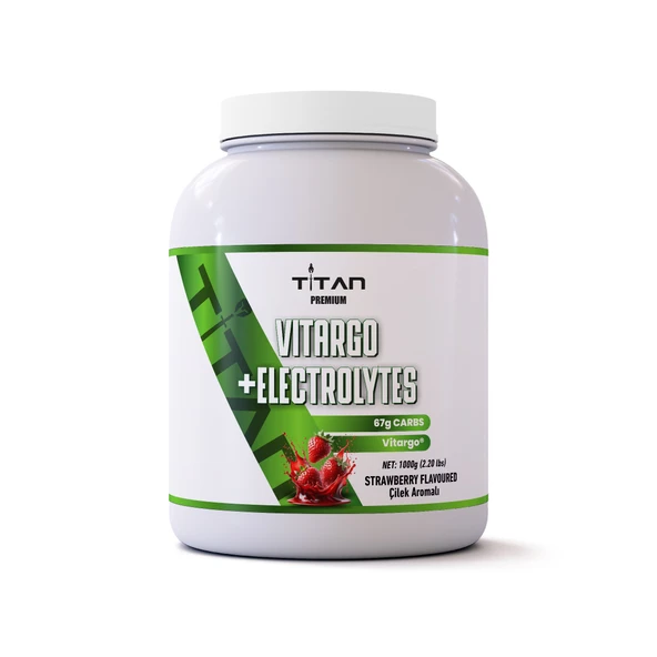 Titan Premium Vitargo Electrolytes 1000 Gr-ÇİLEKLİ ürün görseli 1