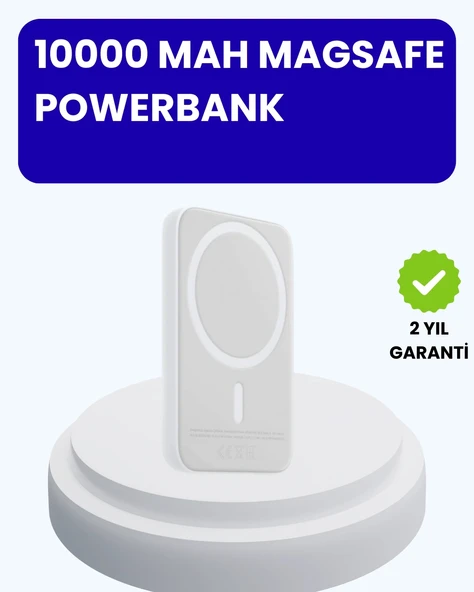 MagSafe Manyetik Powerbank – iPhone İçin Hızlı, Kablosuz ve Güvenli Şarj ürün görseli 1