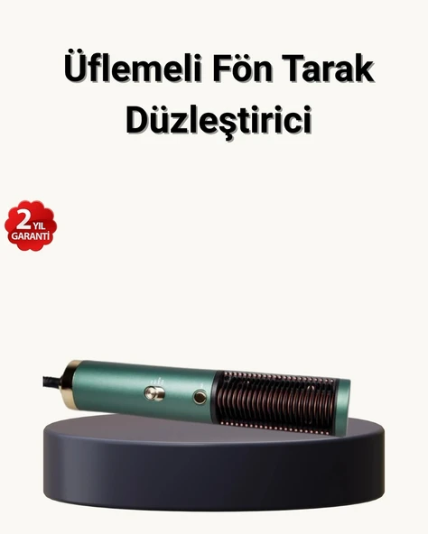 İyon Teknolojili Seramik Saç Düzleştirici – Eşit Isı Dağılımı ürün görseli 1