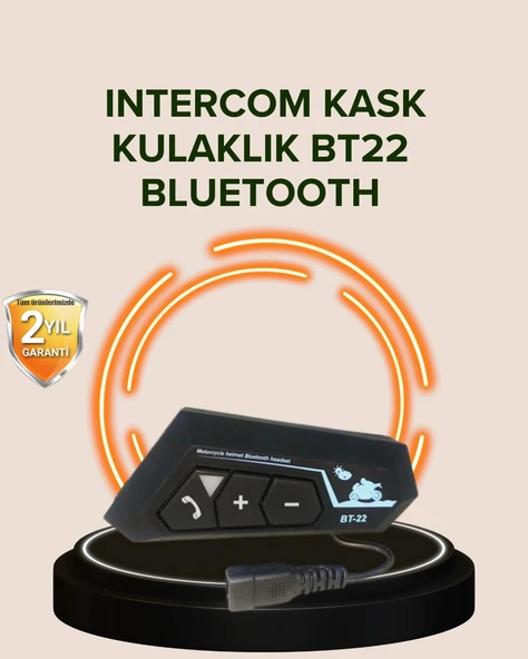 Bluetooth 5.0 Motosiklet Kask Kulaklık Eller Serbest ve Müzik Özellikli ürün görseli 1