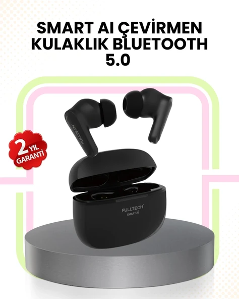 Akıllı Çeviri Destekli Bluetooth Kulaklık Profesyonel Ses Deneyimi ürün görseli 1