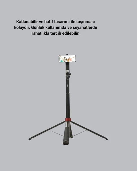 NPL2S TRİPOT +K11 YAKA MİKROFONU SET - Resim 4