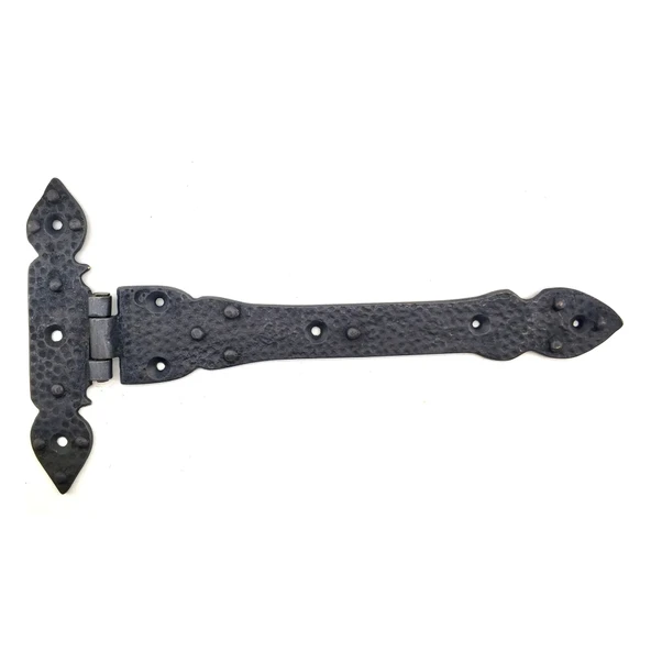 Antika Tarz Dekoratif Pirinç Kuyruklu Lale Menteşe - 147x193 Mm, Oksit ürün görseli 1