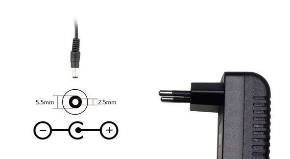 13.5V 450mA-600mA (0.45A-0.6A) Adaptör - Şarj Aleti RETRO ürün görseli 1