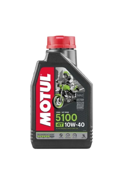 Motul 5100 10W40 4T 1Lt Yağ ürün görseli 1