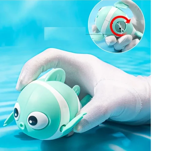 Kurmalı Balık Bebek Banyo Oyuncağı ürün görseli 1