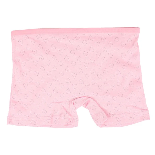 Kız Çocuk Pembe Jakarlı Kalp Desenli Boxer ürün görseli 1