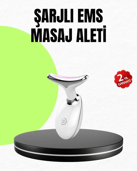 Kırışıklık Önleyici Güzellik Cihazı | Mikro Akım Masaj ve Isı Terapisi ürün görseli 1