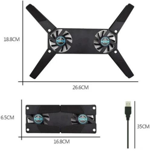 Katlanabilir Laptop Soğutucu - Resim 3