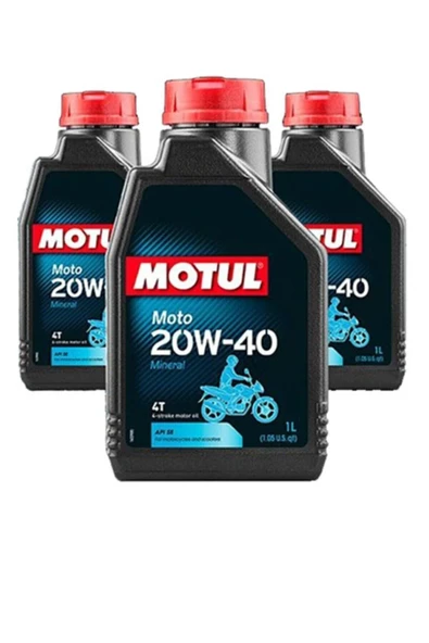 MOTUL 20W40 MİNERAL YAĞ 1 LİTRE ürün görseli 1