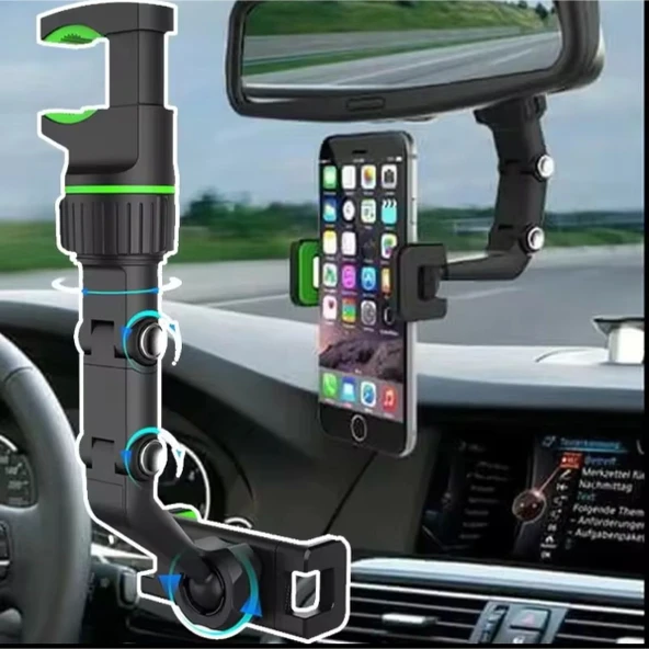 Multifonksiyon Araç Telefon Tutucu - Resim 11