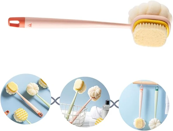 Çift Taraflı Banyo Duş Fırçası ürün görseli 1