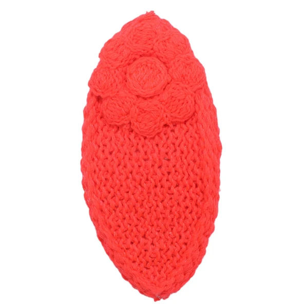 Kız Bebek Neon Pembe Geniş Papatya Çıt Çıt Toka ürün görseli 1