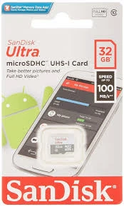 SANDİSK ULTRA MİCROSDHC 100 MB/S-32 GB MEMORY HAFİZA KARTI ürün görseli 1