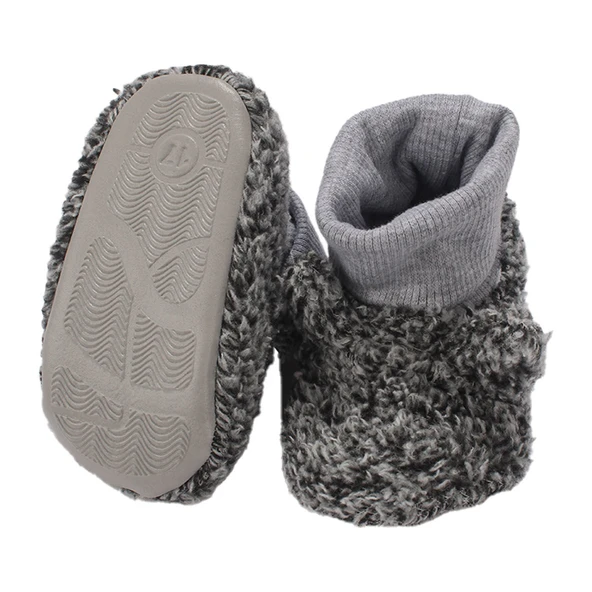 Unisex Gri Kulaklı Welsoft Panduf ürün görseli 1