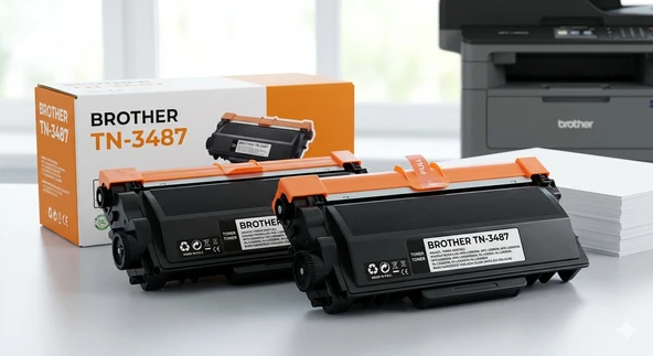 Brother MFC-L5850DW Muadil Toner - 20000 Sayfalık - 2'li Avantaj Paket ürün görseli 1
