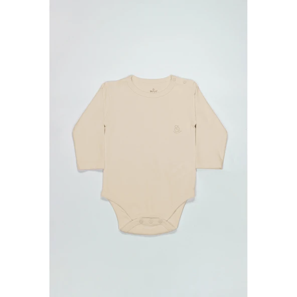 Bistyle Natural Basic Style Uzun Kol Body 17104 Bej ürün görseli 1