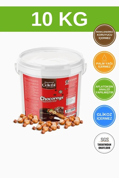 Gourmet Çelebi Kakaolu Fındık Kreması 10 kg ürün görseli 1