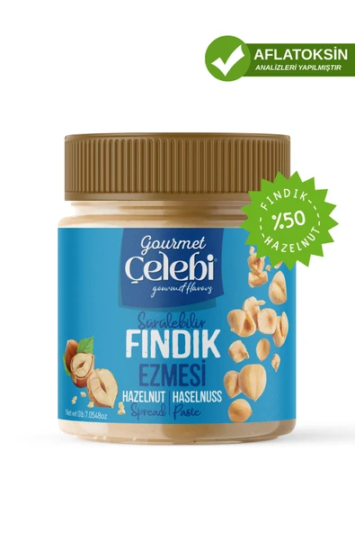 Gourmet Çelebi Fındık Ezmesi 200 Gr. ürün görseli 1