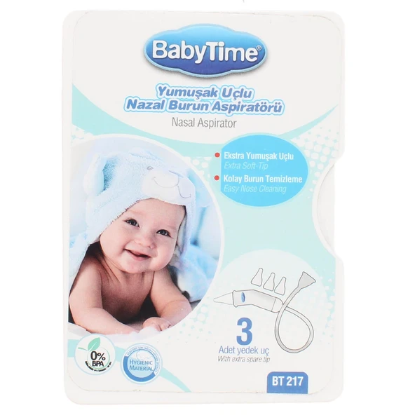 Babytime Yumuşak Nazal Burun Aspiratörü ürün görseli 1