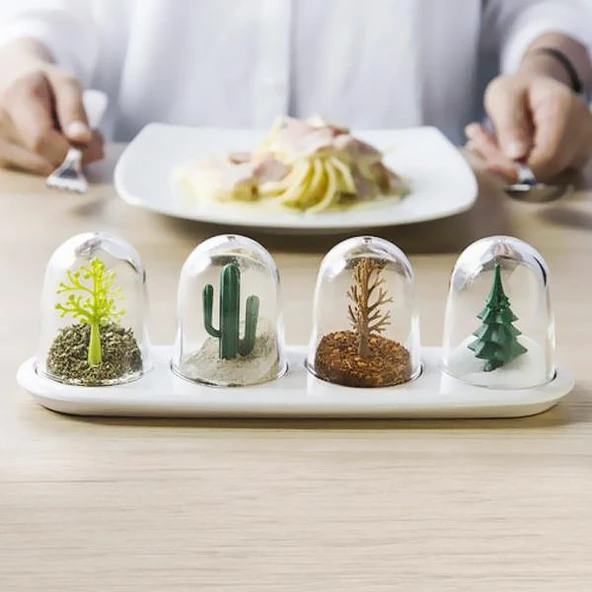 Dört Mevsim Baharatlık - Four Seasons Spice Shakers ürün görseli 1