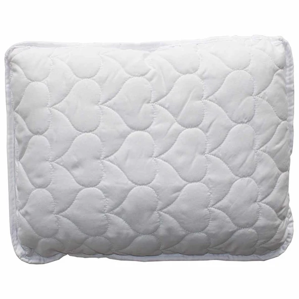 Beyaz Microfiber Kapitoneli Yastık ürün görseli 1