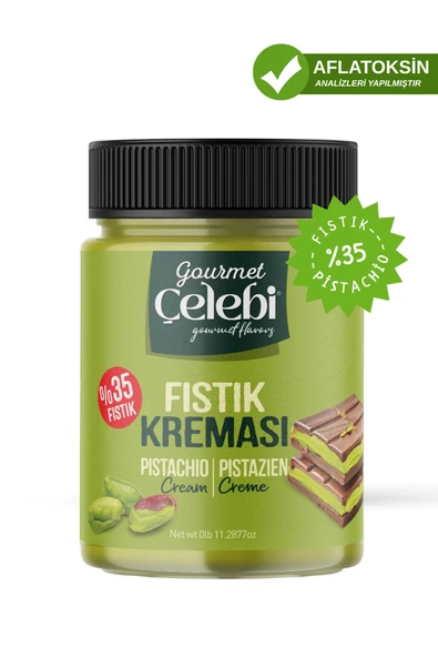 Gourmet Çelebi Antep Fıstık Kreması 320 gr. ürün görseli 1