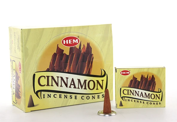 Cinnamon Aromalı Konik Tütsü ürün görseli 1