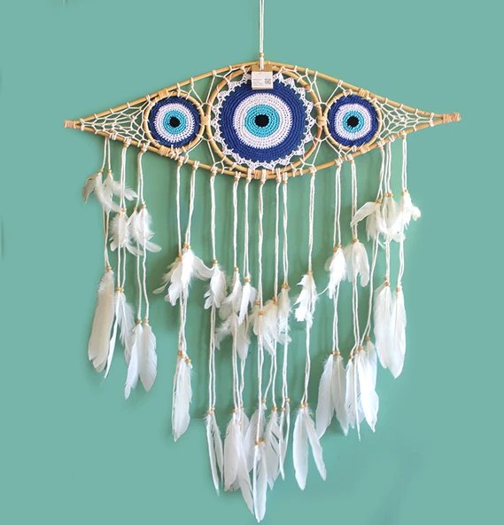 Rüya Kapanı Dream Catcher Göz Tasarımı Model 4 ürün görseli 1