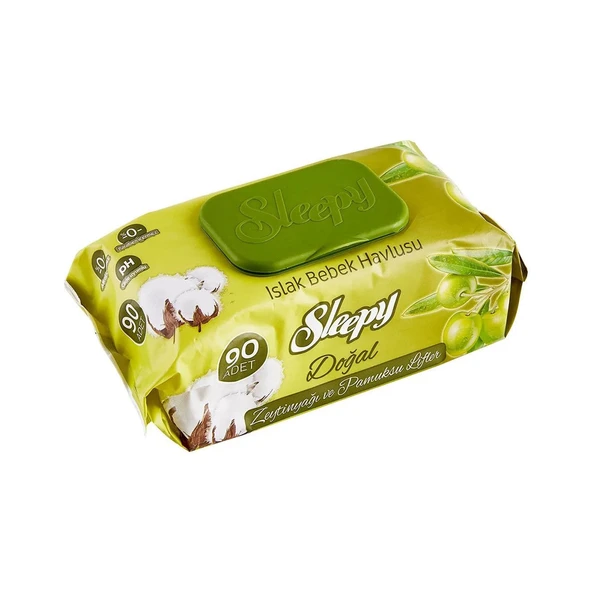 Sleepy Islak Havlu Zeytinyağlı 90'lı ürün görseli 1