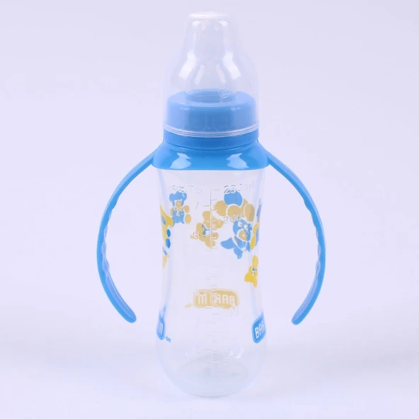 Barum Mavi Ayıcıklı Kuplu Biberon 250 ml ürün görseli 1