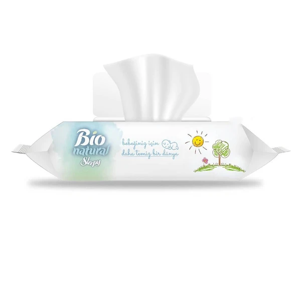Sleepy Bio Natural Islak Havlu 40 Adet ürün görseli 1
