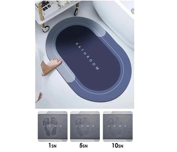 OVAL SÜPER EMICI BANYO PASPASI ürün görseli 1