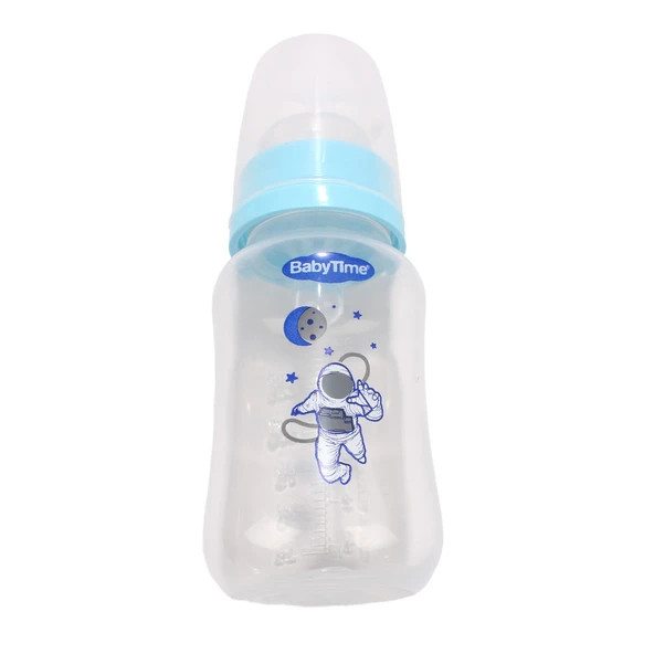 Babytime Mavi 5'li Biberon Set Kulpsuz - Resim 2