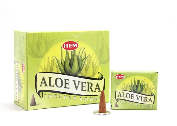 Aloe Vera Aromalı Konik Tütsü ürün görseli 1