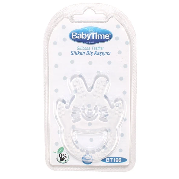 BabyTime Tavşanlı Slikon Diş Kaşıyıcı ürün görseli 1