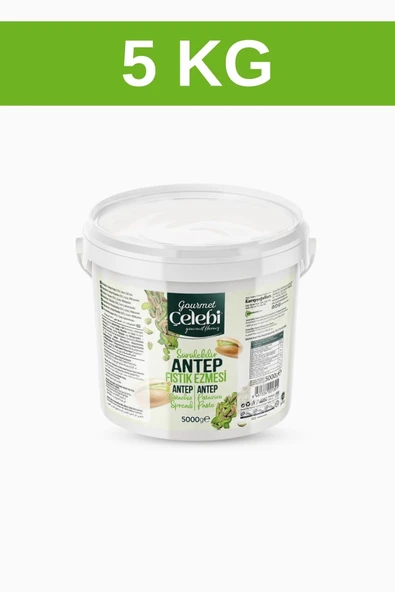 Gourmet Çelebi Antep Fıstık Ezmesi 5000 gr. ürün görseli 1
