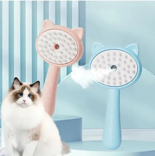 Kedi ve Köpekler İçin Buharlı Masaj Tarağı ürün görseli 1