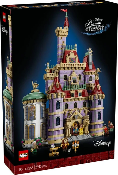 LEGO Disney 43263 Beauty and the Beast Castle ürün görseli 1