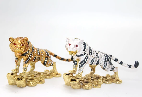 Swarovski Taşlı Tekli Leopar Model 2 ürün görseli 1