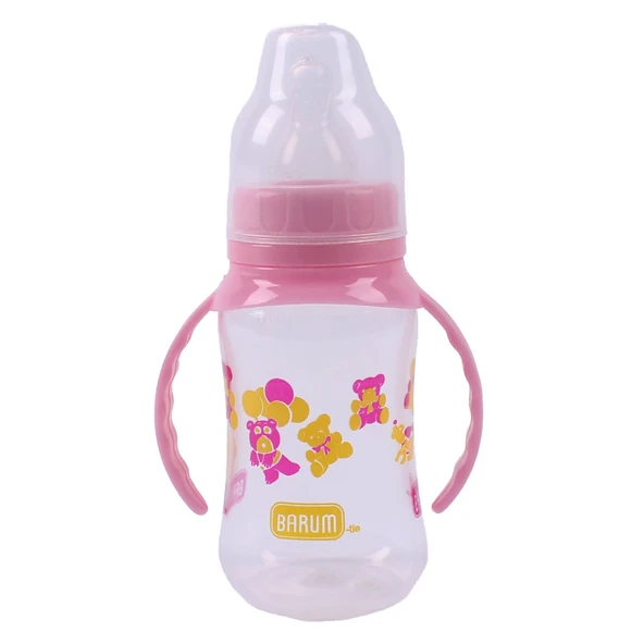 Barum Pembe Ayıcıklı Kuplu Biberon 150 ml - Resim 11